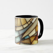 Stained Glass Waves Tasse (VorderseiteRechts)