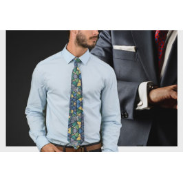 Stained glass wiith holy spirirt dove neck tie krawatte