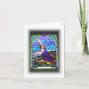 Stained Glass Window Notecard Karte