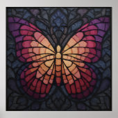 StainedGlassButterFly Poster (Vorne)