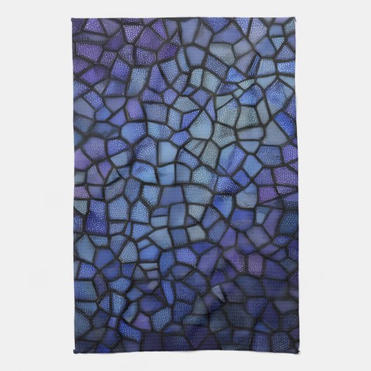 StainedGlassMosaic  Geschirrtuch (Vertikal)