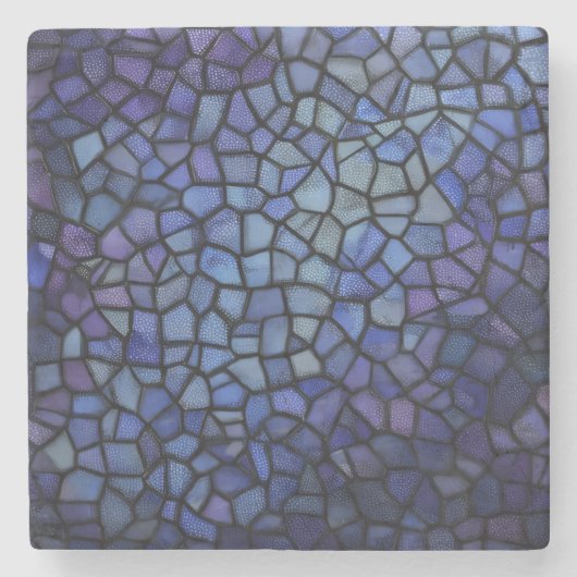 StainedGlassMosaic Steinuntersetzer (Vorderseite)