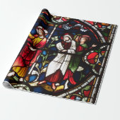 Stainglass Fenster von Salisbury-Kathedrale Geschenkpapier (Ungerollt)