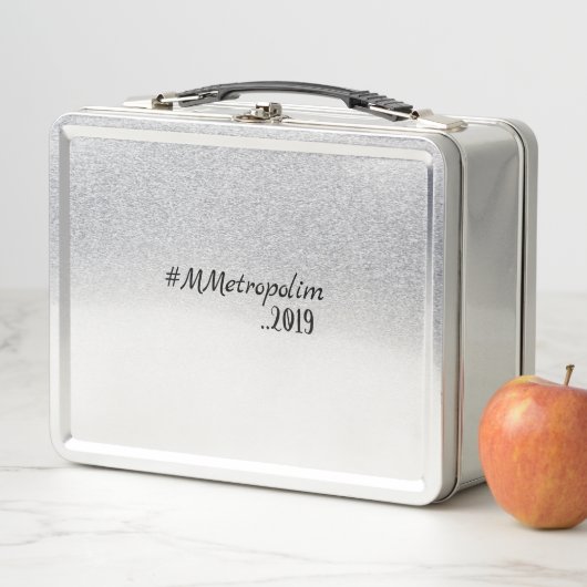 STainless LUNCHBOX by Metropolim / FÜR ALLE JAHRE, (Beispiel)