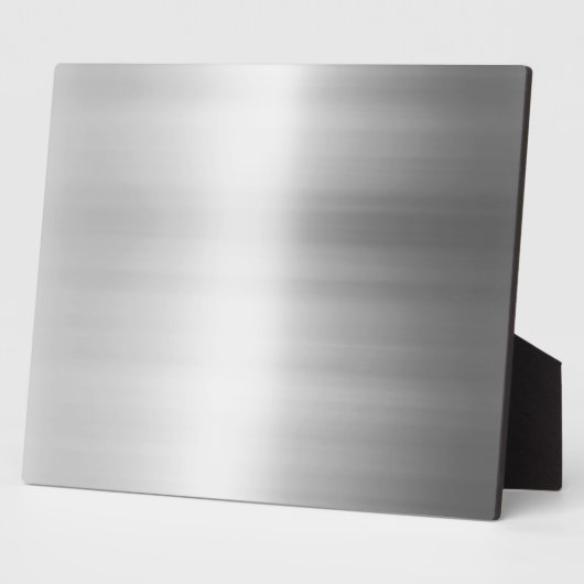Stainless Steel Fotoplatte (Seite)