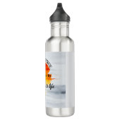 Stainless Steel Inspirational Drink Bottle Edelstahlflasche (Rechts)