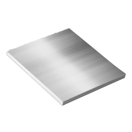 Stainless Steel Notizblock (angewinkelt)