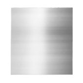 Stainless Steel Notizblock (Vorderseite)