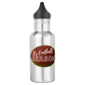 Stainless Steel Water Bottle It's Football Season Edelstahlflasche (Links)