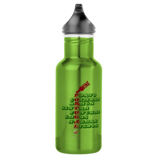 Stainless Steel Water Bottle - Portuguese Wines Edelstahlflasche (Rechts)