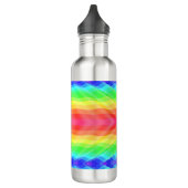 Stainless steel water bottle with a vibrant edelstahlflasche (Links)