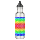 Stainless steel water bottle with a vibrant edelstahlflasche (Rechts)