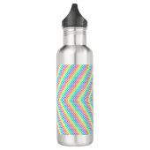 Stainless steel water bottle with a vibrant edelstahlflasche (Links)