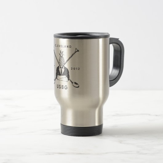Stainless-Tasse Reisebecher (VorderseiteRechts)
