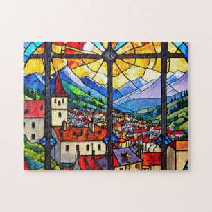 Stainless Town 1 Foto Puzzles Internet Jigsaw Puz