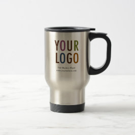 Stainless Travel Mug mit Firmenlogo No Minimum Reisebecher