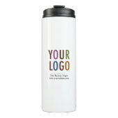 Stainless Tumbler mit Firmenlogo No Minimum Thermosbecher (Vorderseite)