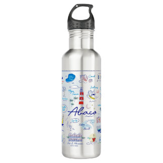 Stainless Water Bottle - "The ABC's of Hope Town Edelstahlflasche