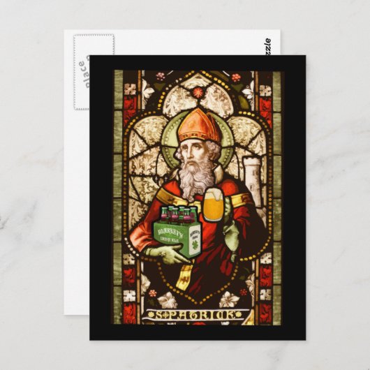 Stains Patrick Postkarte (Vorne/Hinten)