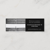 STAIRS MINI VISITENKARTE (Rückseite)