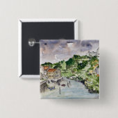 Staithes Beck Whitby Button (Vorne & Hinten)