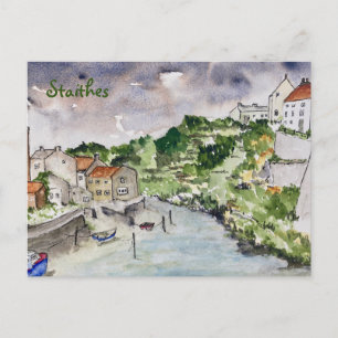 Staithes Beck Whitby Postkarte