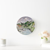 Staithes Beck Whitby Runde Wanduhr (Zuhause)