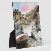 Staithes, North Yorkshire, England Fotoplatte (Seite)