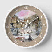 Staithes, North Yorkshire, England Uhr (Vorderseite)