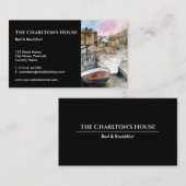 Staithes North Yorkshire England Visitenkarte (Vorne/Hinten)