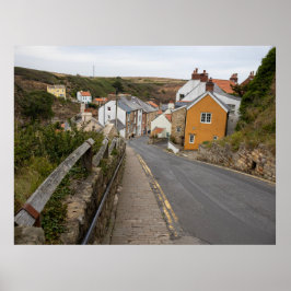 Staithes Village Hauptstraße Poster