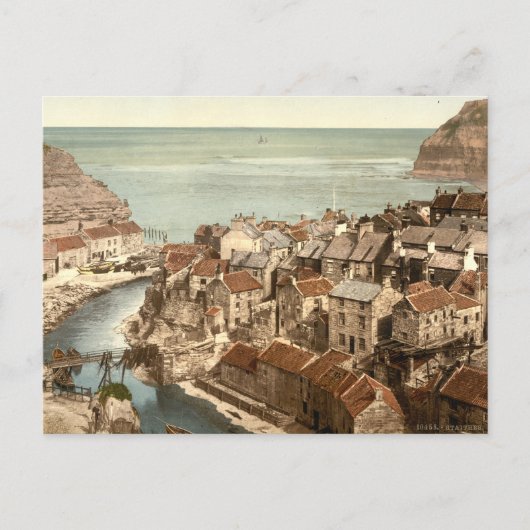 Staithes, Yorkshire, England Postkarte (Vorderseite)