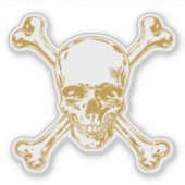 Stake Yer Claim with a Jolly Mark! Aufkleber (Vorderseite)