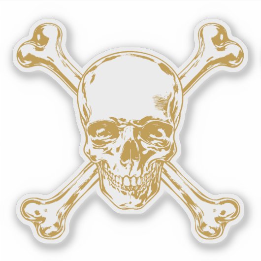 Stake Yer Claim with a Jolly Mark! Aufkleber (Vorderseite)