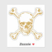 Stake Yer Claim with a Jolly Mark! Aufkleber (Blatt)