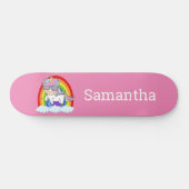 Stakeboard Unicorn Gang Pink Skateboard (Horizontal)