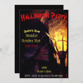 Stake's Row Halloween Custom-Einladung Einladung (Vorne/Hinten)