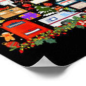 Stal Service Christmas Tree Ornament Tree Xmas 2  Poster (Ecke)