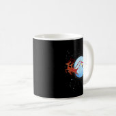 Stal Worker Christmas Mail Truck Funny Mailman Gif Kaffeetasse (VorderseiteRechts)