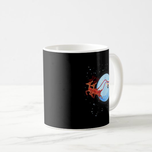 Stal Worker Christmas Mail Truck Funny Mailman Gif Kaffeetasse (VorderseiteRechts)