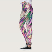 Stalagmite oder Gestein mit blassfarbenen Fels Leggings (Links)