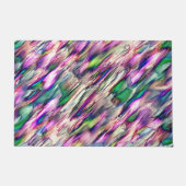 Stalagmite oder Gestein mit blassroten Farben Fußmatte (Vorderseite)