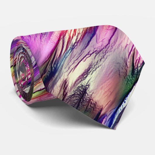 Stalagmite oder Gestein mit blassroten Farben Krawatte (Gerollt)