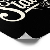Staley Name Custom - Staley Aufkleber Poster (Ecke)