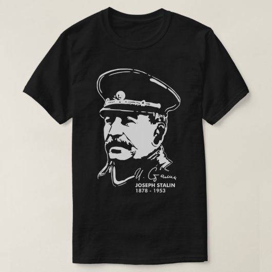 Stalin 1878 1953 T-Shirt (Design vorne)