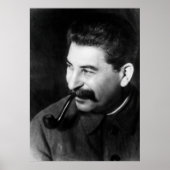 Stalin-Foto-Portrait Poster (Vorne)