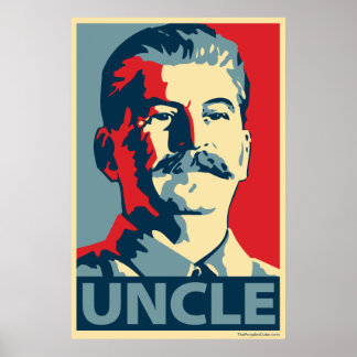 Stalin - Onkel Joe: Obama-Parodie-Poster Poster