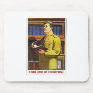 Stalin-Plakatkunst Mousepad