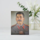 Stalin Postkarte (Stehend Vorderseite)