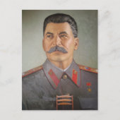 Stalin Postkarte (Vorderseite)